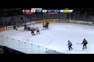 11-03-13 Erie Otters @ London Knights Adam Pelech Assist