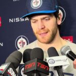 Winnipeg Jets pre-game media vs Nashville Predators: Adam Lowry