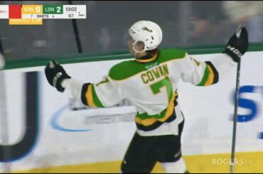 Toronto Maple Leafs top prospect Easton Cowan's insane season highlight tape with London in the OHL