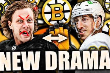 BRUINS LOCKER ROOM DISASTER: DAVID PASTRNAK PISSED OFF @ BRAD MARCHAND