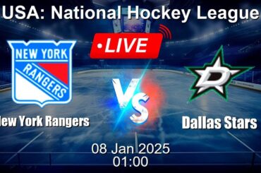 🔴 LIVE: New York Rangers vs Dallas Stars - Ice Hockey Live Score - USA National Hockey League