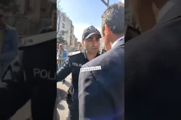 Ali Koç İle Polis Memuru Arasında Yaşanan Gerginlik 😯
