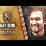 Mark Stone Pregame 1/9: The Art Of A Backhand Pass
