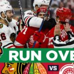 Chicago Blackhawks run over by Patrick Kane, Wings in Motor City | CHGO Blackhawks POSTGAME Podcast
