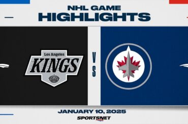 NHL Highlights | Kings vs. Jets - January 10, 2025