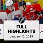 NHL Highlights | Canadiens vs. Capitals | January 10, 2025