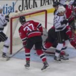 Alec Martinez Scores on Cory Schneider | Kings Lead Devils 3-0