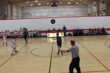 Caleb Jones hits a 3-Pointer from the right corner 11-08-2013