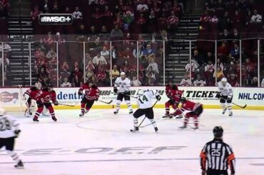 Zach Parise First Goal of 2010-2011 Season