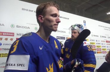 Backen John Klingberg om de tuffa spelet