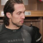 Noesen, Dillon, Keefe Pre-Game vs Tampa