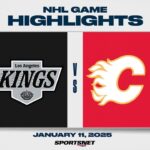 NHL Highlights | Kings vs. Flames - January 11, 2025