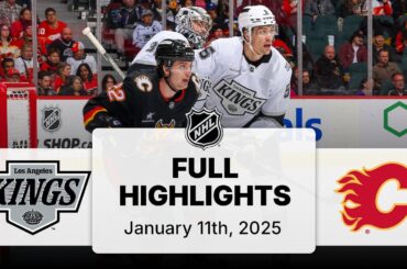 NHL Highlights | Kings vs. Flames | January 11, 2025