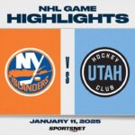 NHL Highlights | Islanders vs. Utah HC - January 11, 2025