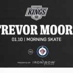 Forward Trevor Moore | 01.10.25 LA Kings Morning Skate ahead of Game Against Winnipeg Jets
