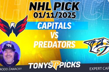 Washington Capitals vs Nashville Predators 1/11/25 NHL Pick Prediction