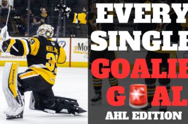 ALL Of The GOALIE GOALS Scored In The AHL