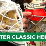 Petr Mrázek and Arvid Söderblom show off their Winter Classic Helmets! | CHGO Blackhawks Podcast