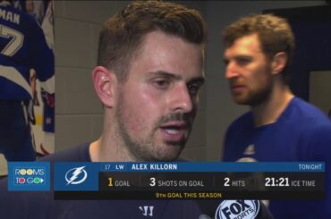 Alex Killorn -- Tampa Bay Lightning vs. Los Angeles Kings 02/10/2018