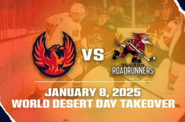 1/8/25 | World Desert Day Takeover | Coachella Valley Firebirds