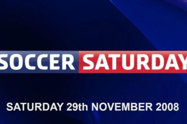 SKY SPORT SOCCER SATURDAY  29/11/2008