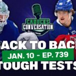 Back-to-back tough tests for the Canucks | Canucks Conversation Live