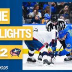 Game Highlights: Blues 1, Blue Jackets 2