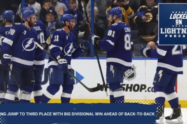 Lightning Jump to Third Place With Big Divisional Win Ahead of Back-to-Back