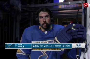 Justin Faulk: 'We're playing a complete game and keeping it simple'