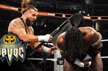 Tony D’Angelo vs. Oba Femi – Tables, Ladders and Scares Match: Halloween Havoc 2024 highlights