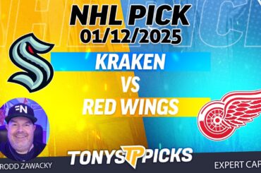Seattle Kraken vs Detroit Red Wings 1/12/25 NHL Pick Prediction