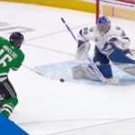 Joe Pavelski Beats Andrei Vasilevskiy After Perfect Feed From Jamie Benn