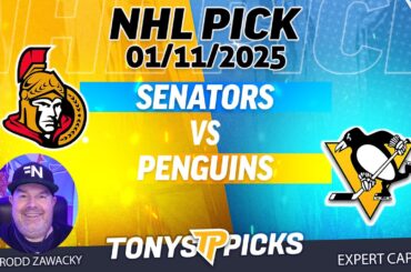 Ottawa Senators vs Pittsburgh Penguins 1/11/25 NHL Pick Prediction