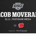 Defenseman Jacob Moverare | 01.11 LA Kings fall to the Calgary Flames