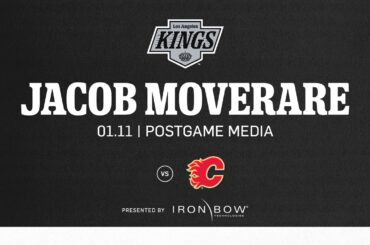 Defenseman Jacob Moverare | 01.11 LA Kings fall to the Calgary Flames