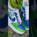 Customized Nike Air Force 1 Shoes for Chris Tanev of the Vancouver Canucks #shorts