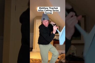 Matthew Tkachuk After Calling Series Sweep!