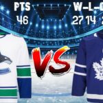 LIVE  2024/25 NHL Season Play By Play Coverage Vancouver Canucks @ Toronto Maple Leafs
