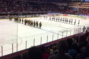 Jakob Silfverberg i Brynäs 2015-08-13 Gavlerinken svarta mot vita