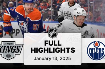 NHL Highlights | Kings vs. Oilers | January 13, 2025