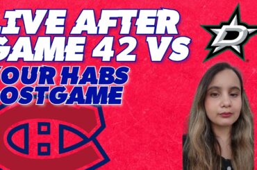 Canadiens fall 2-1 but get a point vs Stars | Live Reaction, Analysis & Highlights | Jan 11, 2025