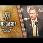Bruce Cassidy Postgame 1/11: Creating Chances & Not Enough Luck