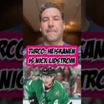 Marty Turco compares Miro Heiskanen to Nicklas Lidström. The ultimate defensemen compliment.
