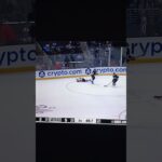 Tanner Jeannot Gets A Hit On Michael Amadio #nhl #hockey #lakings #senators