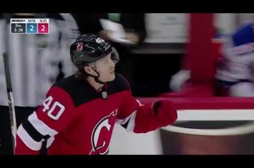 Blake Coleman Goal vs NYR 12-21-17