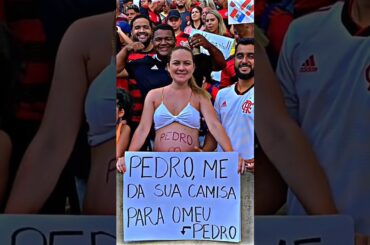 PEDRO RESPECT!✊🏾❤️🖤 #shorts #flamengo #soccer