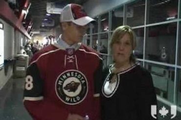 Proud parents at NHL draft