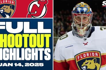 Florida Panthers at New Jersey Devils | FULL Shootout Highlights - January 14, 2025