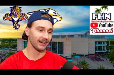 Uvis Balinskis: First NHL Multi-point Game in Florida Panthers Win vs. Nashville Predators