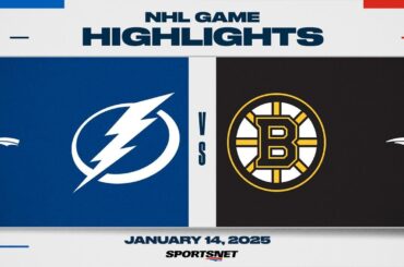 NHL Highlights | Lightning vs. Bruins - January 14, 2025